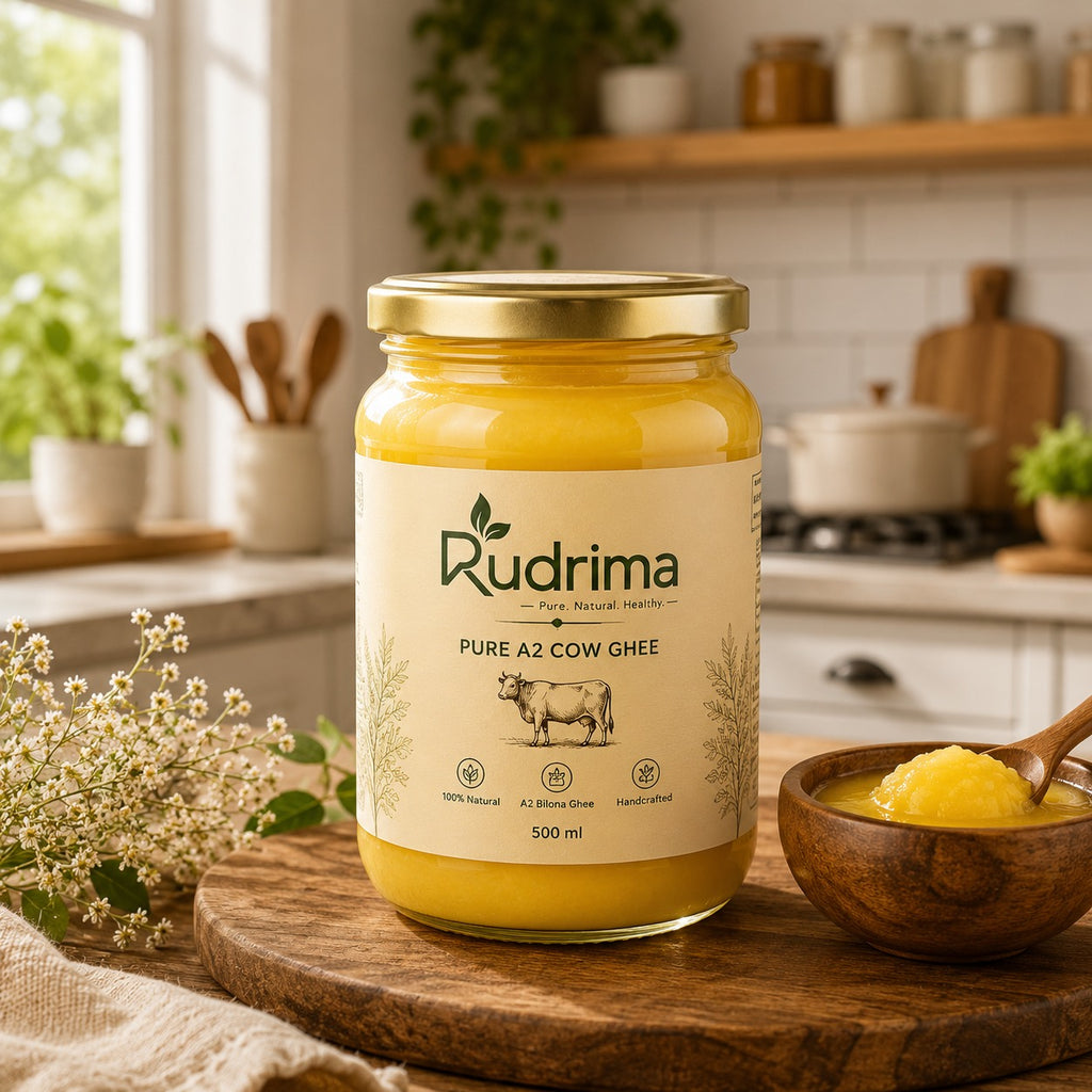 Pure A2 Cow Ghee - 500g | Traditional Bilona Made