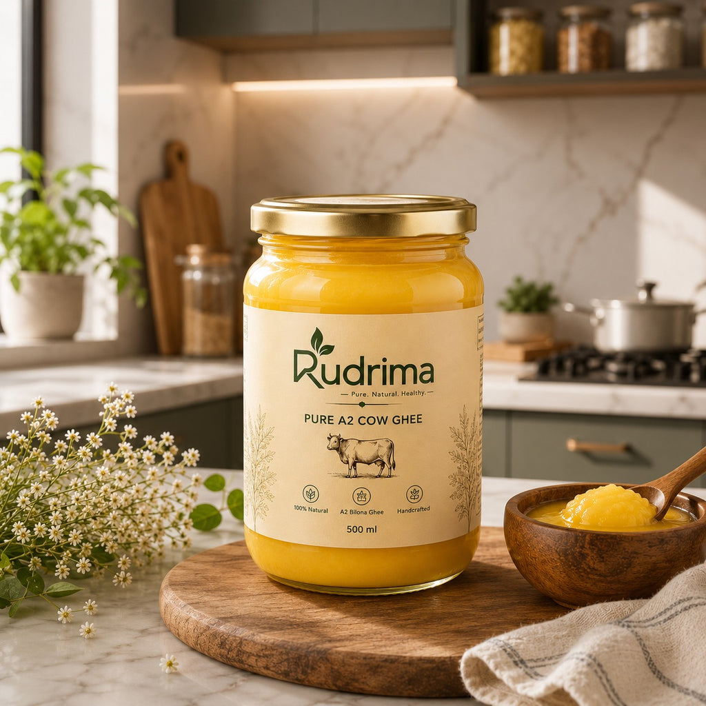 Pure A2 Cow Ghee - 500g | Traditional Bilona Made