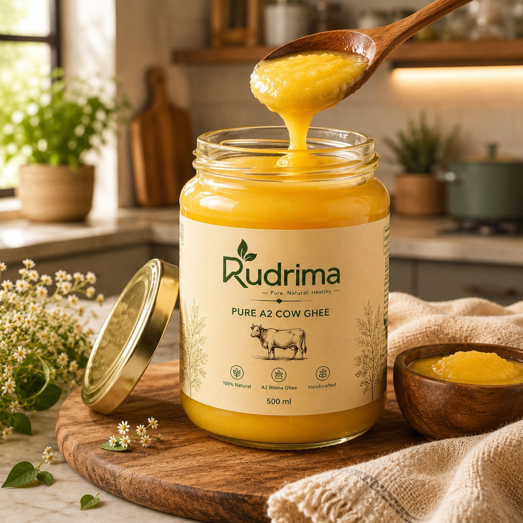 Pure A2 Cow Ghee - 500g | Traditional Bilona Made