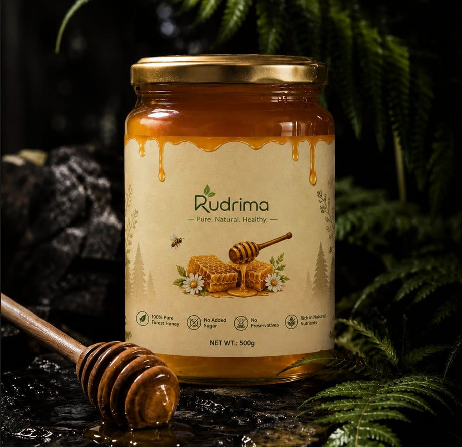 Pure Forest Honey - 500g | 100% Natural & Raw Honey